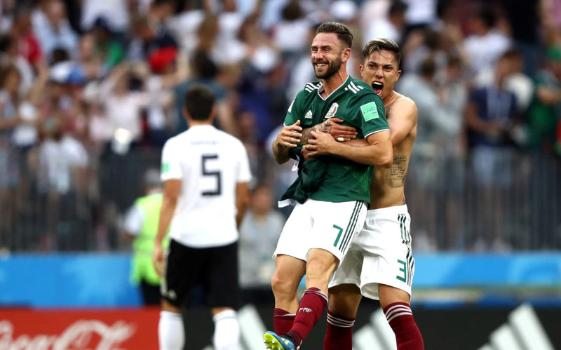 México vence a Alemanha, que perde chance de ser a maior invicta na Copa
