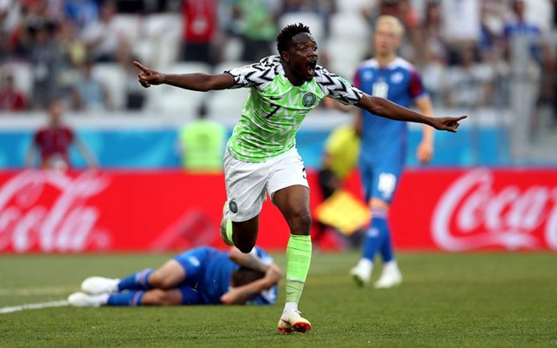 Nigéria vence a Islândia e recoloca a Argentina na briga pela classificação