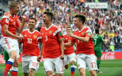 Rússia 5 x 0 Arábia, a 2ª maior goleada da história na abertura do Mundial
