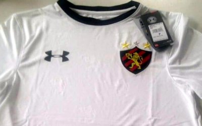 A volta do uniforme branco do Sport, na linha 2018/2019 da Under Armour