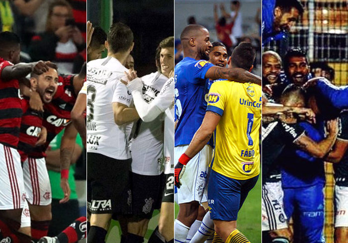 Semifinal da Copa do Brasil de 2018 com Fla x Timão e Cruzeiro x Palmeiras