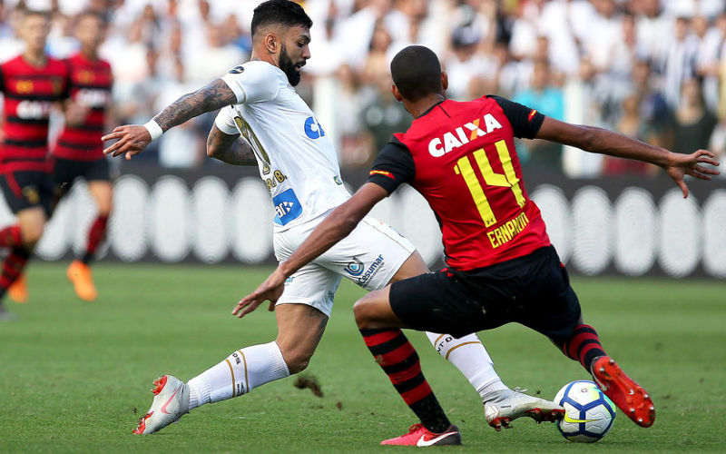 Sport é goleado pelo Santos na Vila Belmiro na volta de Eduardo Baptista