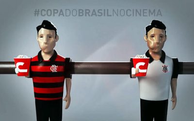 Flamengo x Corinthians, pela Copa do Brasil, em 51 salas de cinema (2 no Recife)