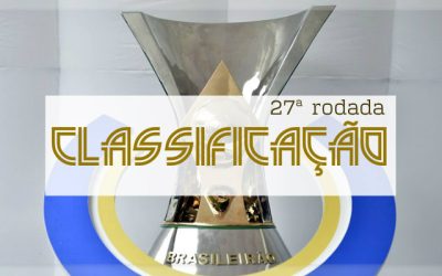 A classificação da Série A do Brasileiro de 2018 após a 27ª rodada