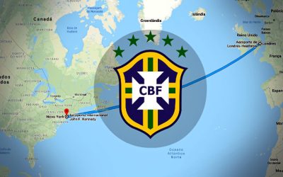 A rotina de amistosos da Seleção Brasileira entre EUA e Inglaterra. De vez em quando, Brasil…