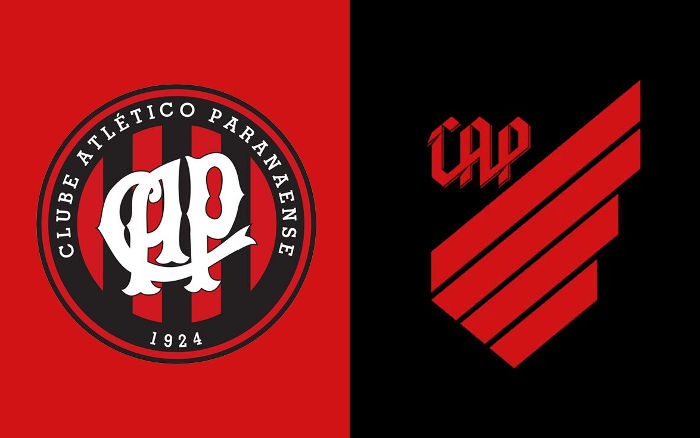 O rebranding adotado pelo “Athletico Paranaense”. Ideia já cogitada no Recife