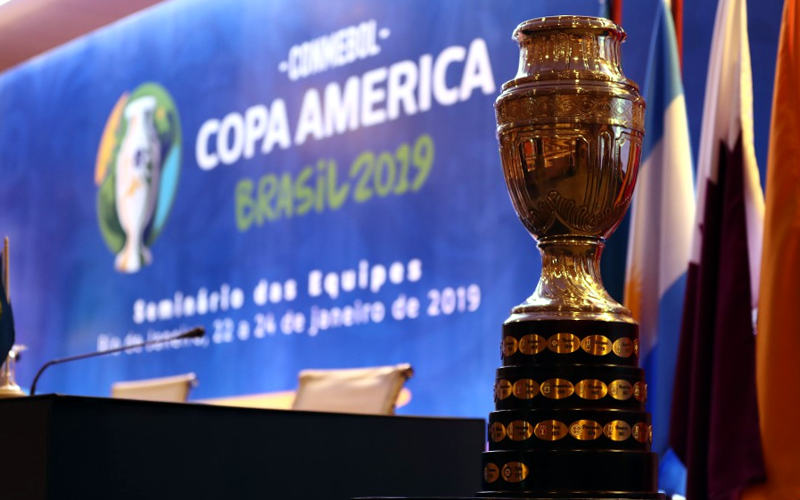 A tabela da Copa América de 2019 e os caminhos do Brasil, o país-sede