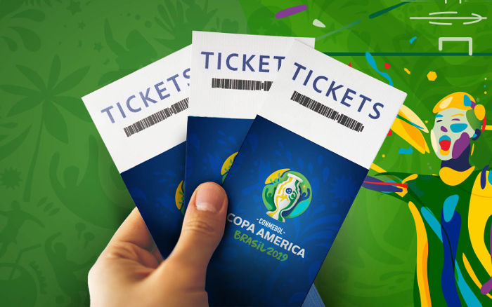 Ingressos da Copa América 2019 de R$ 60 a R$ 890, em 6 estádios do Brasil
