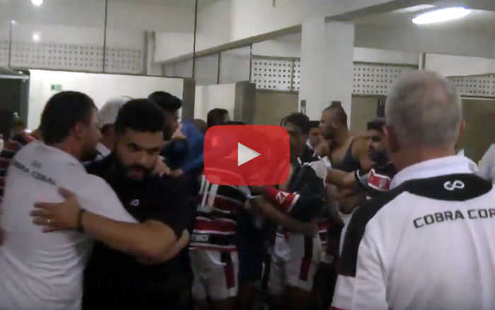 Vídeo |  Os bastidores de Santa Cruz 1 x 0 Sport, pelo Pernambucano de 2019
