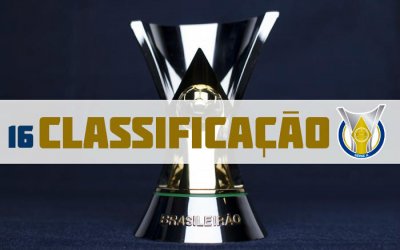 A classificação da Série A do Brasileirão 2019 após a 16ª rodada