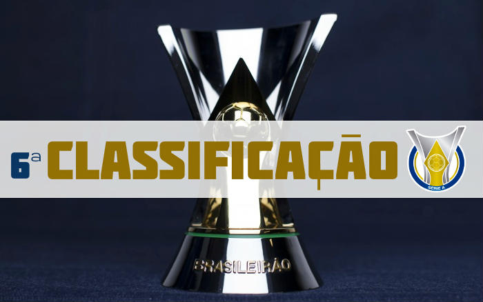 A classificação da Série A do Brasileiro de 2019 após a 6ª rodada