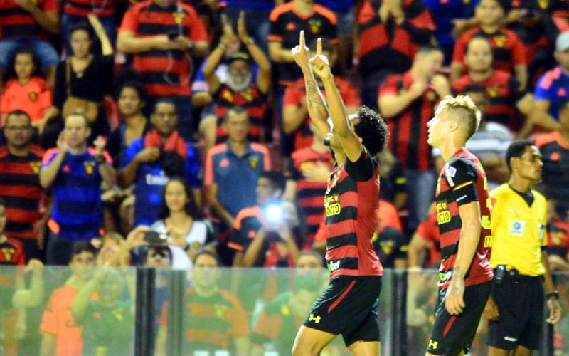 Com hat-trick do Brocador, o Sport vence o líder Londrina na Ilha