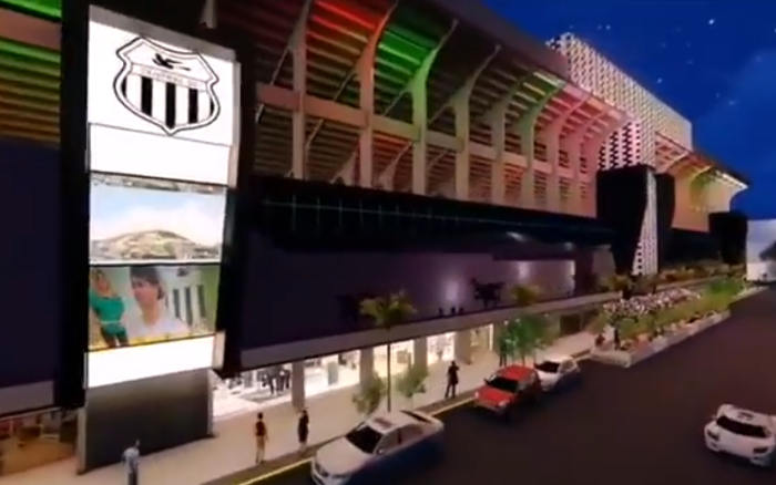 O projeto do Central para revitalizar o estádio Lacerdão. No 3D, ousado