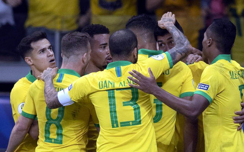 Jesus decide e Brasil elimina a Argentina no Mineirão. Vai pela 9º taça sul-americana