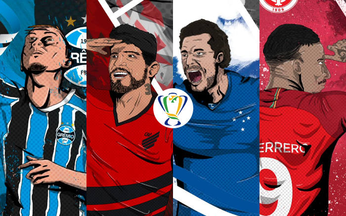 Semifinal da Copa do Brasil 2019 com Grêmio x Athletico-PR e Cruzeiro x Internacional