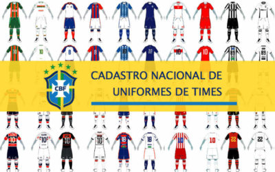 Os uniformes dos principais times do Nordeste cadastrados na CBF em 2019
