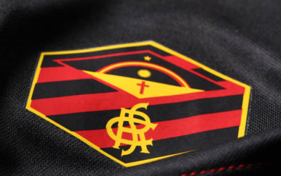 A 1ª linha de uniformes do Sport via Umbro, para a temporada 2019/2020