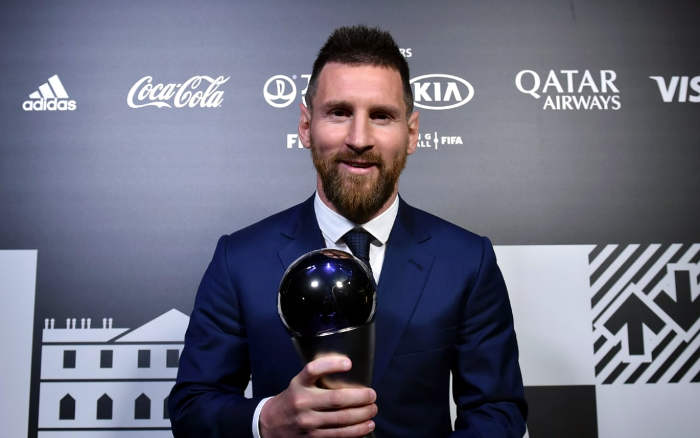 Lionel Messi, o melhor jogador do mundo em 2019. Pela 6ª vez, recorde