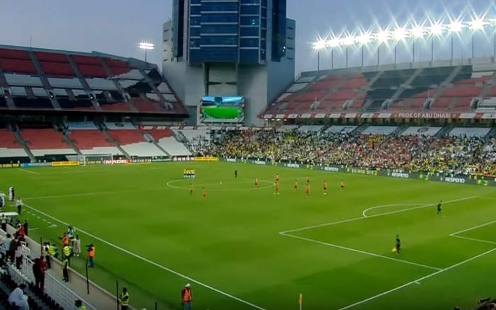 Brasil vence a Coreia em estádio quase deserto em Abu Dhabi. É o “Global Tour”…