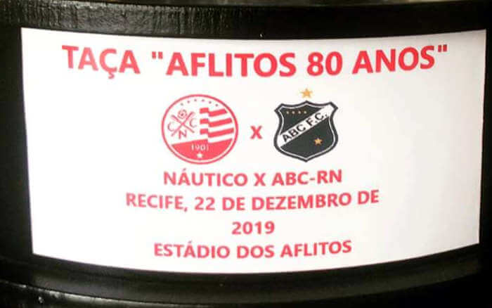 A última taça do ano no Recife, pelos 80 anos do Estádio dos Aflitos (80?)