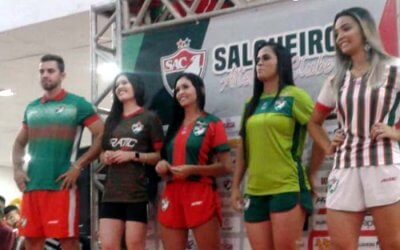 A linha de uniformes do Salgueiro para 2020. Sai Alluri, entra Pratic