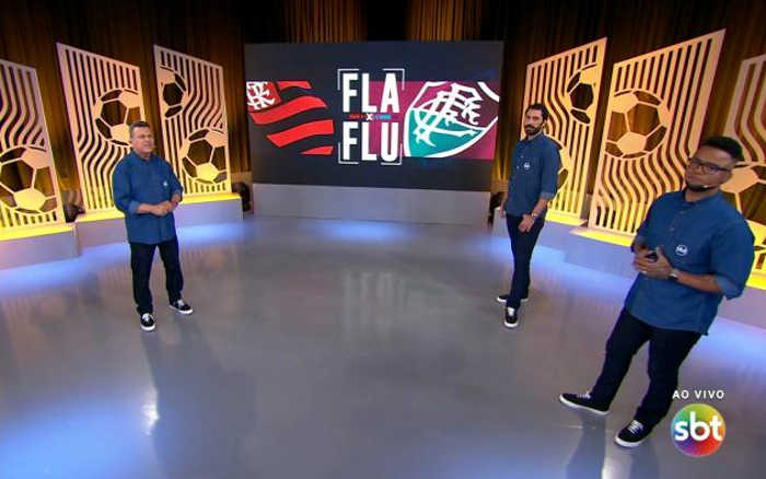 TV | As audiências do Fla-Flu no SBT, com Salvador registrando o menor índice