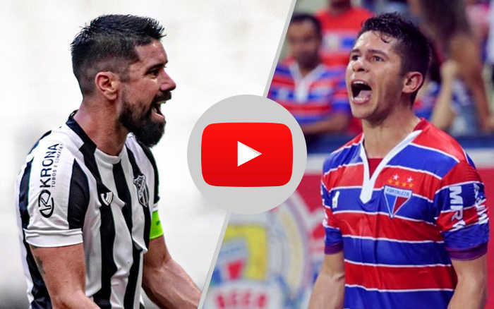 Antes do clássico, Ceará e Fortaleza duelam através dos jogos liberados no Youtube