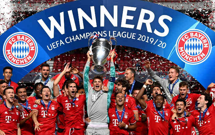 Bayern de Munique conquista o hexa na Champions com 100% de aproveitamento