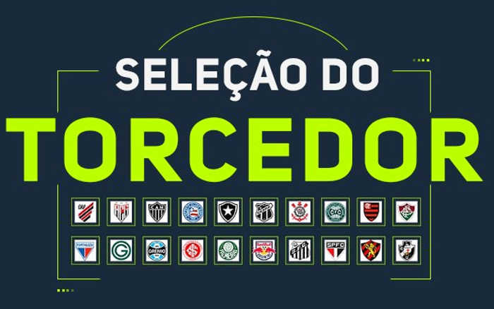 O ranking de jogadores na seleção da rodada do Brasileirão 2020, via voto popular