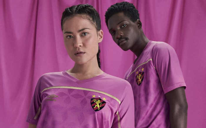Sport lança camisa em homenagem ao Outubro Rosa e completa a linha rosa do trio de ferro
