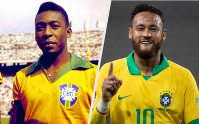 Top 10 | Só abaixo de Pelé, Neymar está a 13 gols da artilharia da Seleção. Vai buscar?
