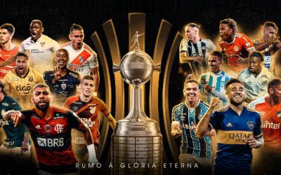 O mata-mata da Taça Libertadores de 2020, com 6 dos 8 clubes brasileiros