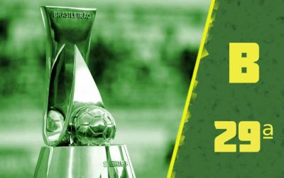 A classificação da Série B de 2021 após a 29ª rodada; Vitória e Confiança no Z4