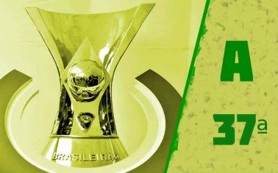 A classificação da Série A de 2022 após a 37ª rodada; Ceará rebaixado após 5 anos