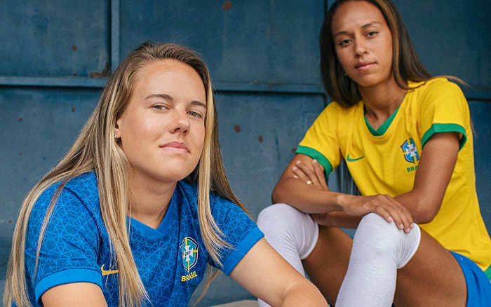 Nike e CBF apresentam novo uniforme da seleção brasileira feminina