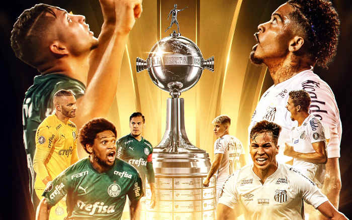 Palmeiras x Santos, uma final paulista no Rio; vale o 20º título do Brasil na Libertadores