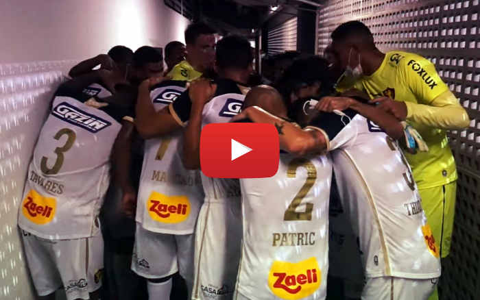 Vídeo | Os bastidores de Botafogo 0 x 1 Sport, pela Série A de 2020