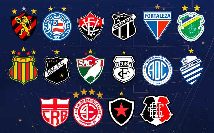 Definidos os 16 clubes da Copa do Nordeste de 2021 e a divisão de cotas na 1ª fase