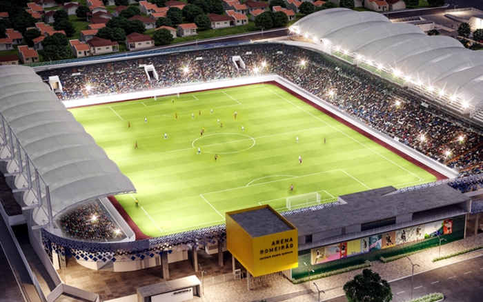 Sai do papel a Arena Romeirão, o estádio mais moderno do interior do Nordeste