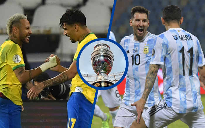 Brasil e Argentina decidem a Copa América pela 4ª vez. Pelo “deca” ou pelo fim do jejum