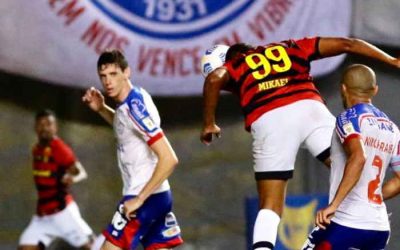 Remendado, o Sport vence o Bahia em Salvador com gol no fim e sobe na Série A