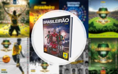 Figurinhas | A capa do álbum do Brasileirão 2021, a 6ª edição oficial; 10 nordestinos