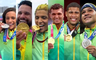 Time Brasil quebra recorde de medalhas em Tóquio com imensa colaboração do Time NE