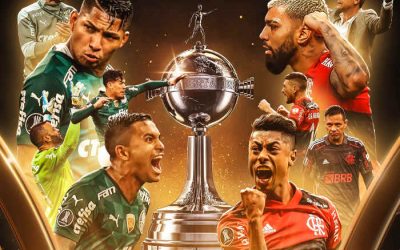 Palmeiras x Flamengo, a 4ª final brasileira na Libertadores; vale o tri em Montevidéu