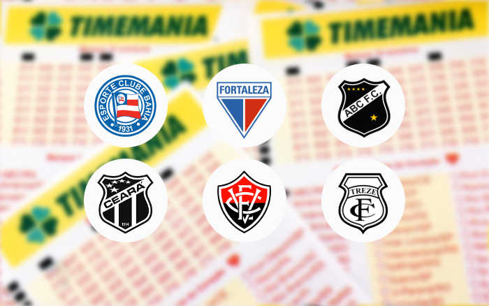 Timemania registra 77 milhões de apostas em 2021 e 6 clubes do Nordeste no top 20