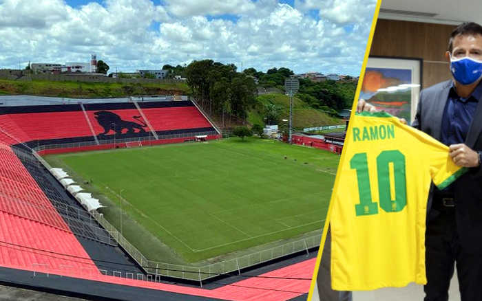 Por 9 dias, o Barradão vira a “Granja Comary” da Seleção Brasileira Sub 20 e do Ramonismo
