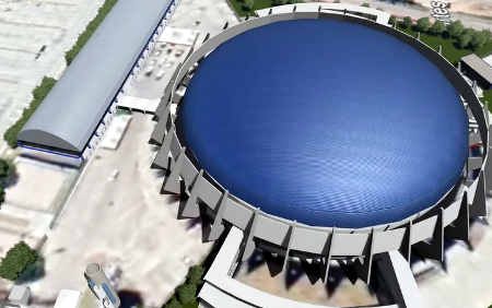 O novo estádio do Nordeste, a Arena América. Por enquanto, com 1 módulo -  Cassio Zirpoli