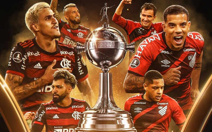 Flamengo x Athletico-PR na final da Libertadores