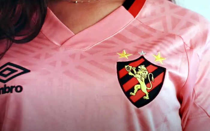 A camisa rosa do Sport em 2022