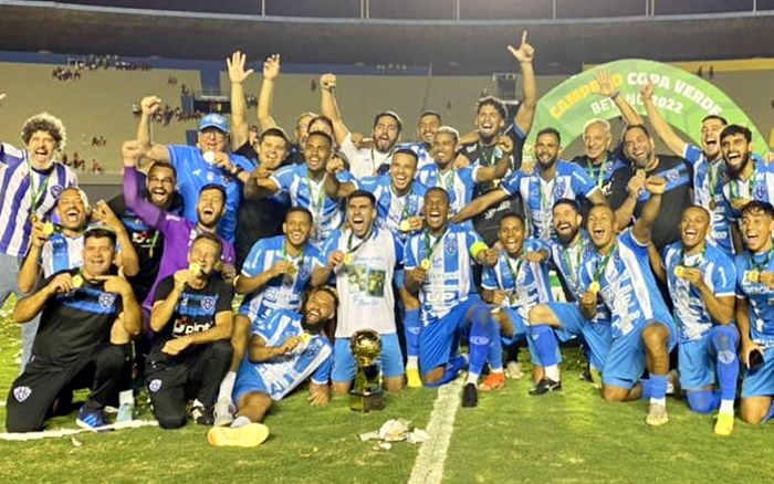 Paysandu campeão da Copa Verde de 2022